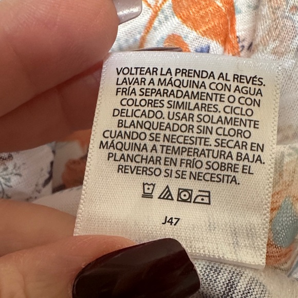 Women's Multicolor Patterned Top - Picture 5 of 5